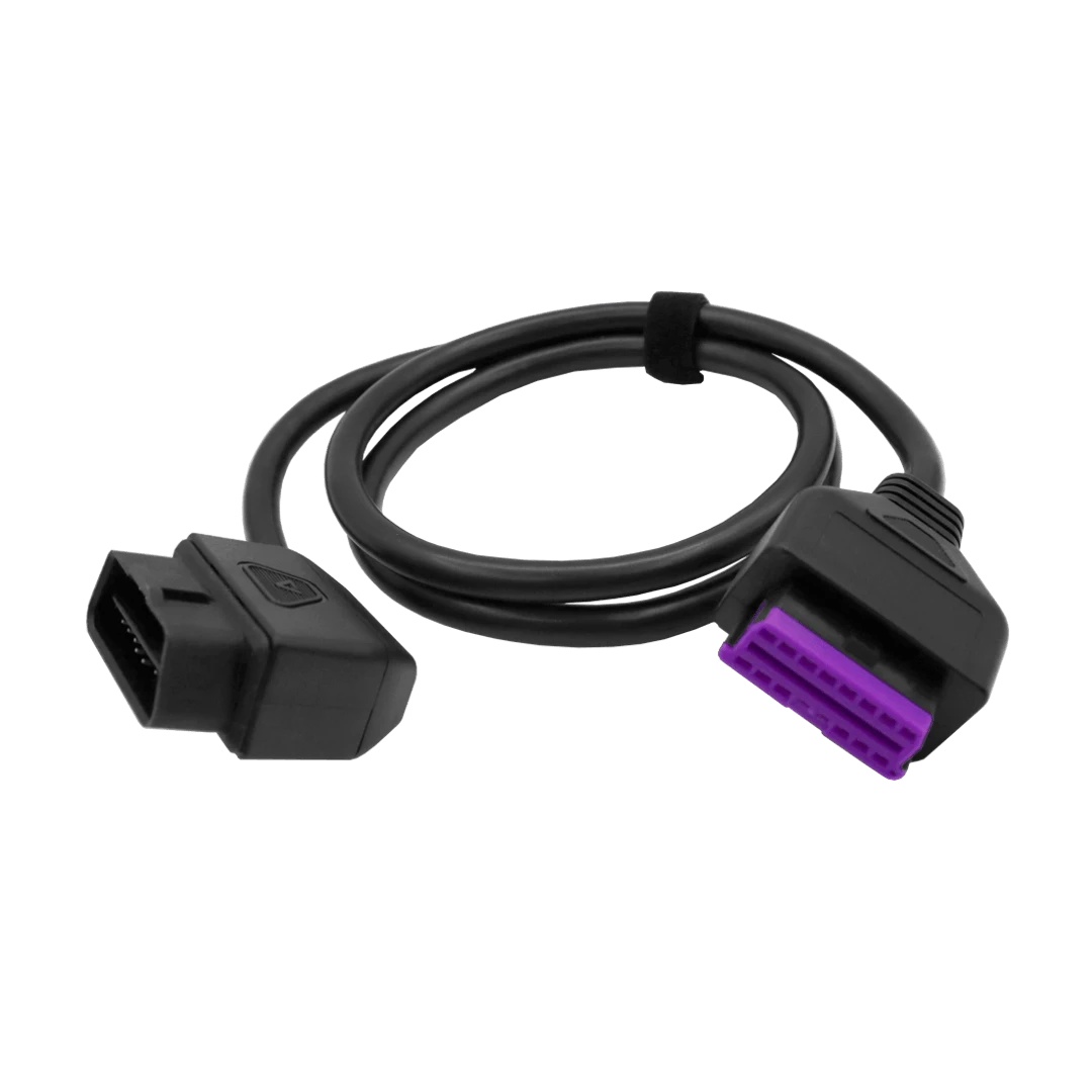 OBD2 na OBD2 podaljšek pod pravim kotom 1m za avtodiagnostiko